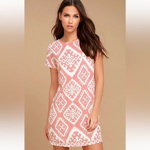 Lulu’s Pink Shift Dress